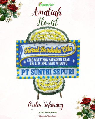 Papan Bunga Duka di Selawangi